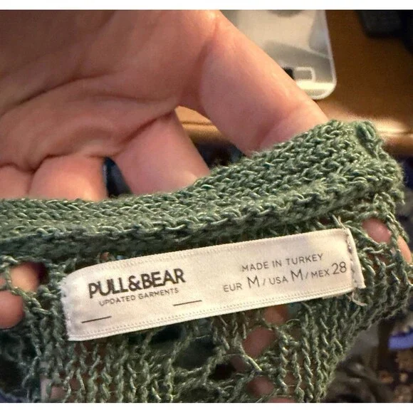 Pull & Bear Cropped Sweater - M - Picture 3 of 3